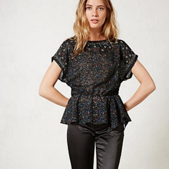 Anthropologie Tops - Anthro Isani S SMALL Saturnalia Peplum Top